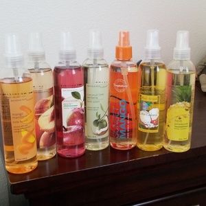 Lot of 7 Body mists, some are really rare